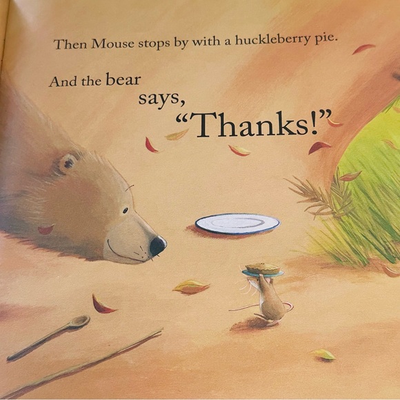 Bear Says Thanks 🧸 Scholastic Paperback Picture Book - Picture 3 of 4
